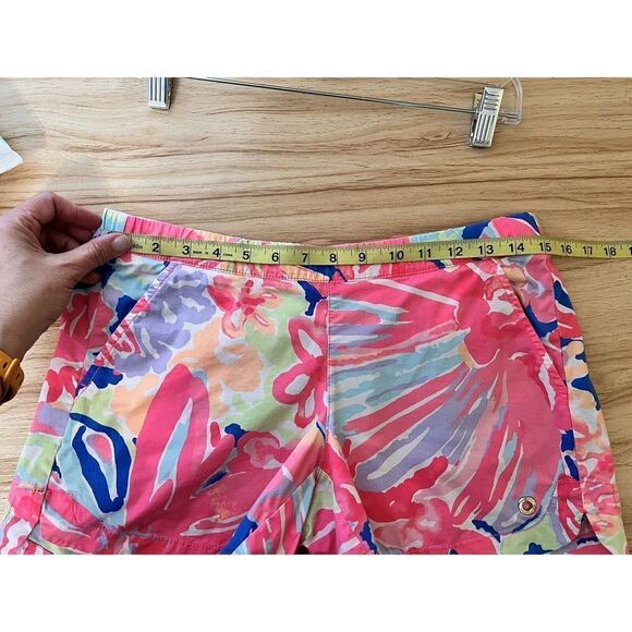 Lilly Pulitzer Pull On Shorts In Multi Playa Hermosa Sz Small - Picture 7 of 9